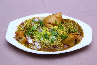 Samosa Ragda