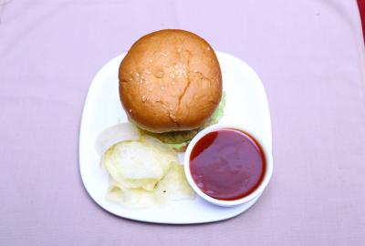 Veg Cheese Burger