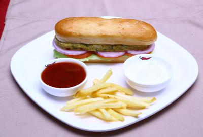 Veg Hot Dog